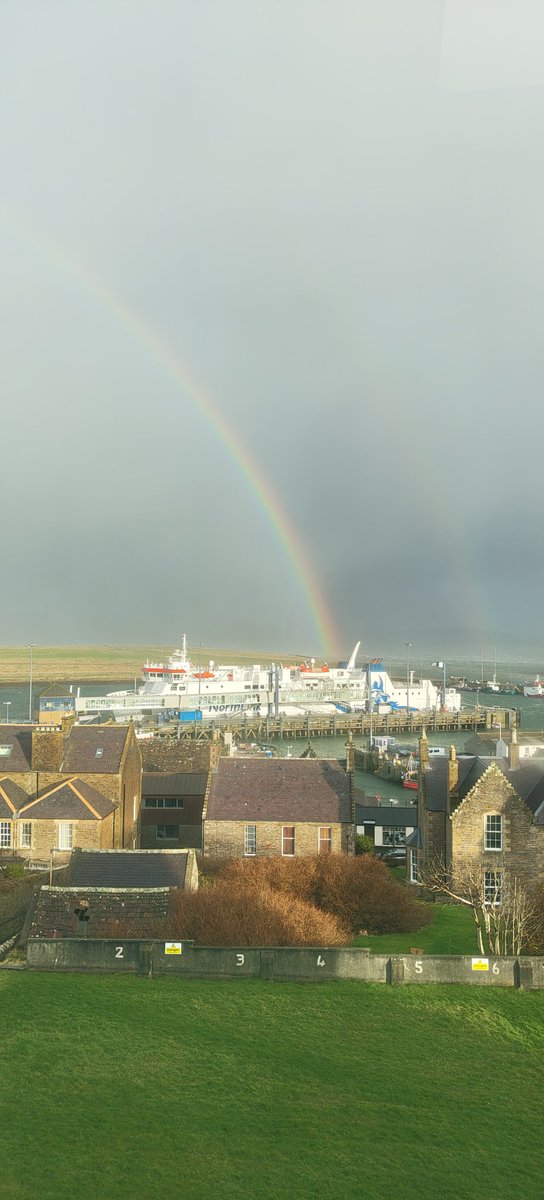 Apparently <a href="/NLFerries/">NorthLink Ferries</a> lie at the end of the (double) rainbow.

#Orkney
