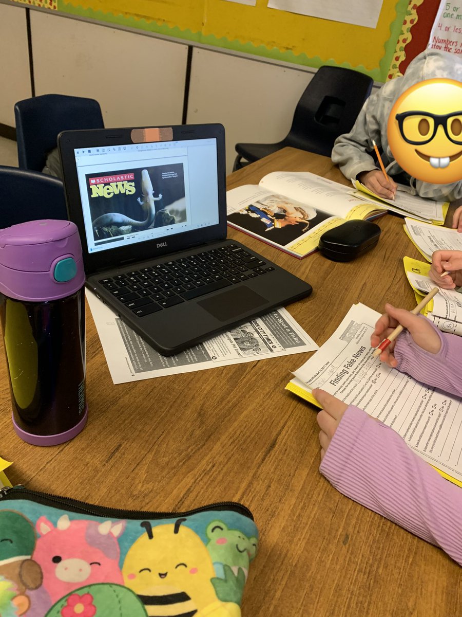 Learning about digital citizenship and strategies to spot fake news! 📰