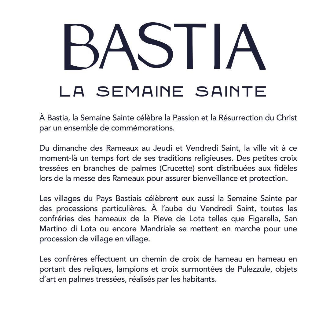 📍 A settimana Santa in Bastia

Crédit photo : Alexi Hobbs

#TraditionsCorse #Tourisme #Bastia #bastiatourisme #CultureCorse