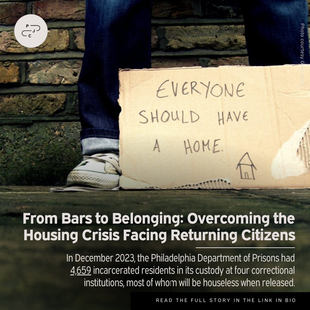 Don't miss @mosermultimedia's in-depth exploration of the housing crisis facing returning citizens in Philly. From legislative efforts to personal stories, this article from @Generocity provides a comprehensive look at the issue. bit.ly/3J7BVn7