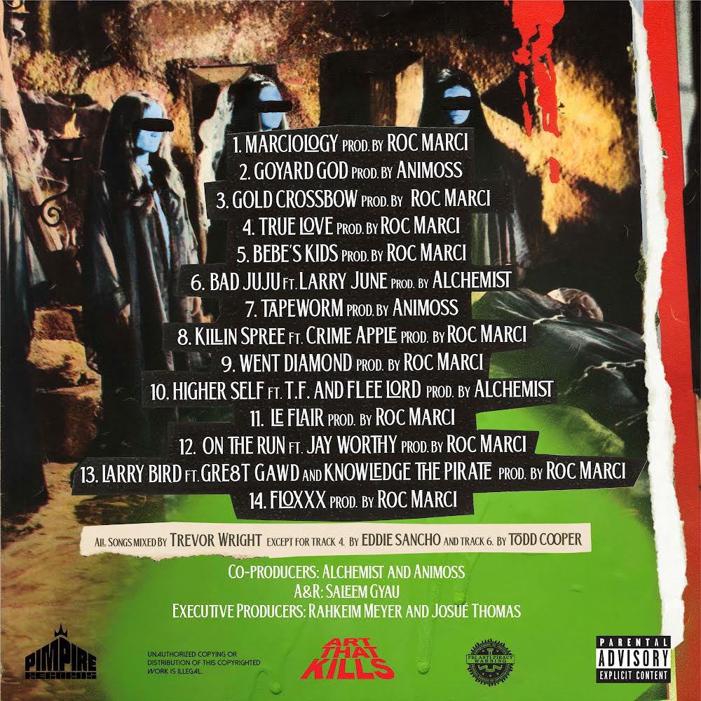 Baba_LP_7's tweet image. Supreme Gratitude to my Brother ROC MARCIANO for trusting in me and for giving me one of the greatest acknowledgements that will be forever etched in time…
A&R: SALEEM GYAU
3/29 MARCIOLOGY — Produced by Roc Marci | Co- Prod by Alchemist x Animoss
PIMPIRE 🌋