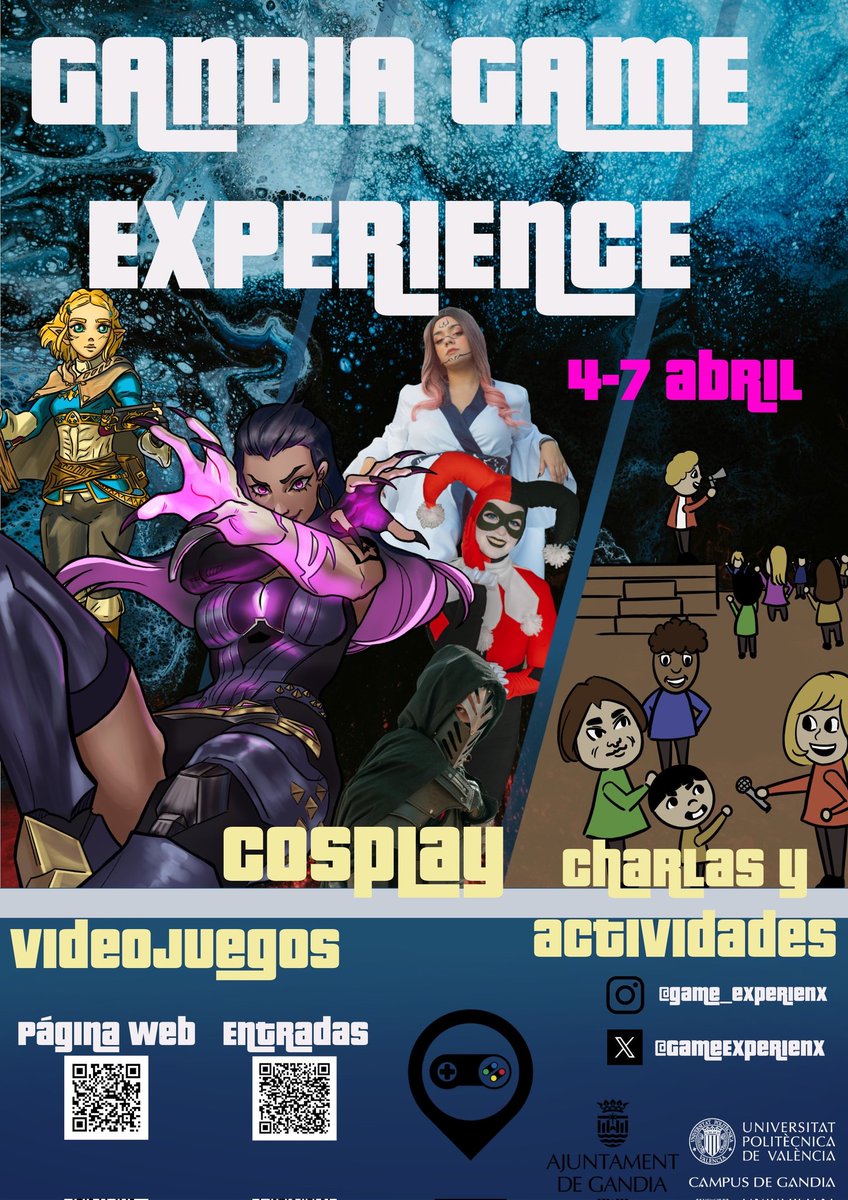 Gandia Game Experience by <a href="/UPV/">Universitat Politècnica de València</a>

Te lo vas a perder?