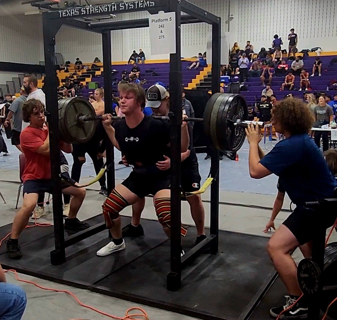 Danielle Childers (@viking__queen) on Twitter photo Rion is headed to🏋🏽♂️ State Championships! 😲 So proud of you son!! Have fun doing what you love. YOU MADE IT TO STATE!!
#childersstrong #TheRoadToAbiliene24 #covepowerlifting #powerliftingmama #statebound <a href="/Rion_Childers/">Rion ''Thor'' Childers</a> @TJRoe7 <a href="/Chilbunch/">Cindy Regan Childers</a> @txthspwl <a href="/LoisCatamaran/">Lois</a> <a href="/GodawgnationC/">Cove Athletics</a> Rion is headed to🏋🏽♂️ State Championships! 😲 So proud of you son!! Have fun doing what you love. YOU MADE IT TO STATE!!
#childersstrong #TheRoadToAbiliene24 #covepowerlifting #powerliftingmama #statebound <a href="/Rion_Childers/">Rion ''Thor'' Childers</a> @TJRoe7 <a href="/Chilbunch/">Cindy Regan Childers</a> @txthspwl <a href="/LoisCatamaran/">Lois</a> <a href="/GodawgnationC/">Cove Athletics</a>