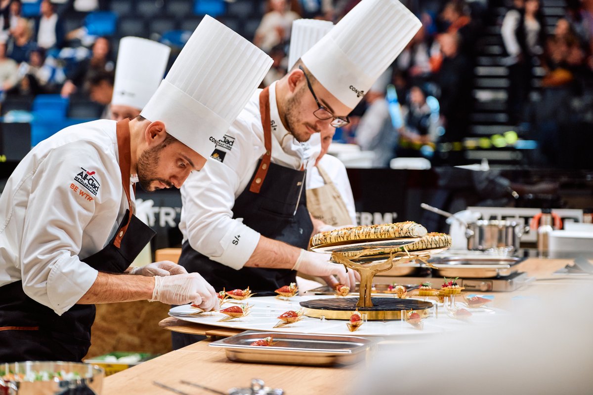 🔙 Yesterday at the Bocuse d'Or Europe 2024: Emotion for Bocuse d'Or Hungary, voted Best Platter in the competition! #Bocusedor #BocusedorEurope #RoadRoTrodheim #Chefs #Gastronomy #Norway #Trondheim