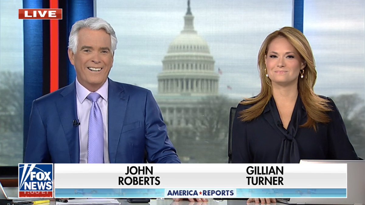 At this hour correspondent extraordinaire @GillianHTurner is pinch-hitting for @SandraSmithFox on @AmericaRpts with @johnrobertsFox. Join them for news from all the far-flung corners of the globe, LIVE NOW to all time zones!