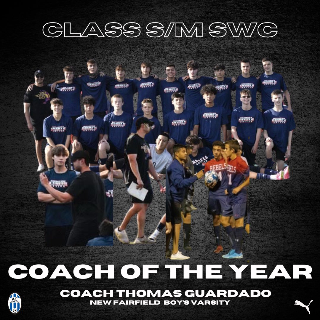 Prior to the start of our spring season, we want to honor some of our coaches for their incredible high school fall seasons. Please join us in congratulating our 2023 Coach of the Year award recipients‼️ David Lavery Barry O’Reilly Thomas Guardado #ACC | #ACCFamily