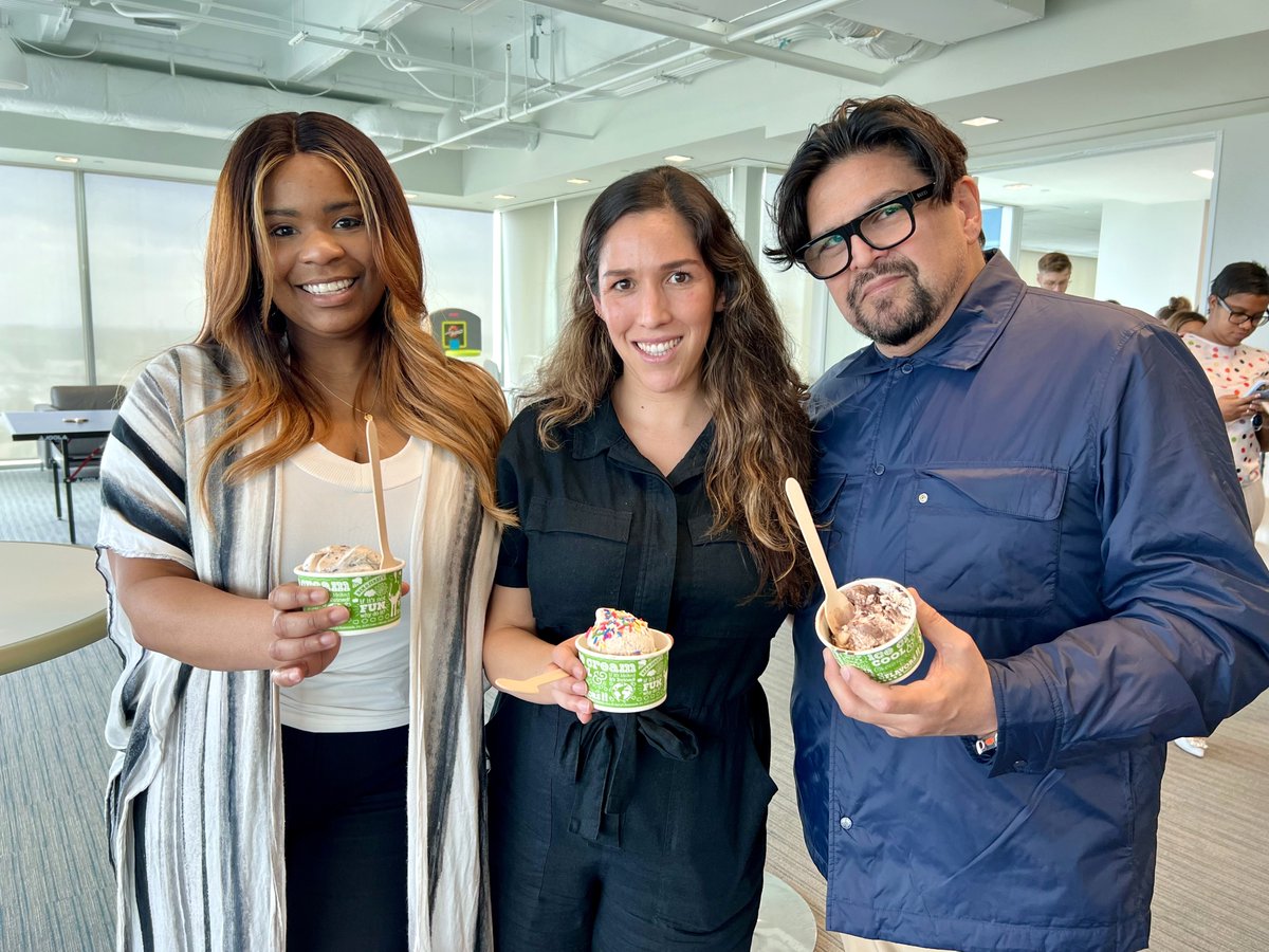alliantgroup's tweet photo. Our alliantgroup headquarters surprised all our hardworking professionals with a special #TaxSeason treat day with some delicious Ben and Jerry's ice cream for all! 🍦 At alliantgroup, we know the value of hard work AND the value of a good scoop of cookies and cream! https://t.co/vE6HZZzGRa