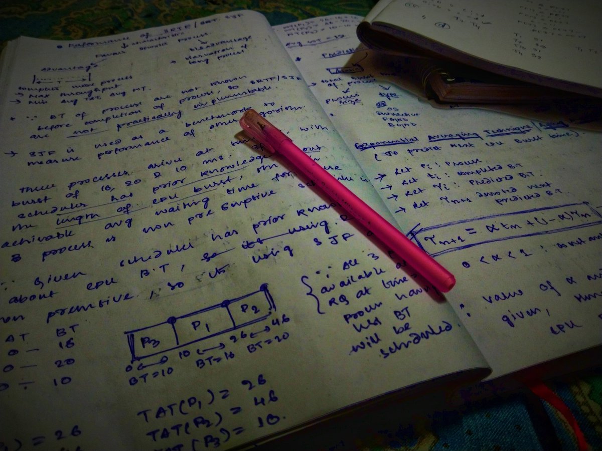 sayan_ck's tweet image. Day 1 of #100DaysChallenge
Started the day with meditation 🧘♂️
✅Learn about different scheduling algorithm in OS
✅Solved some problems on DSA and python
✅ Revised the concept of Cache memory (mapping technique)
#100DaysOfCode #100daysoftech