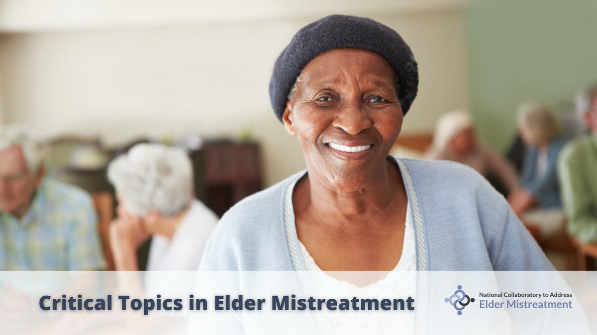 For ED clinicians who have completed the Elder Mistreatment Emergency Department toolkit and want to learn more, we offer five additional modules covering relevant topics in the field. Find the Critical Topics in Elder Mistreatment modules here: gedcollaborative.com/course/critica…