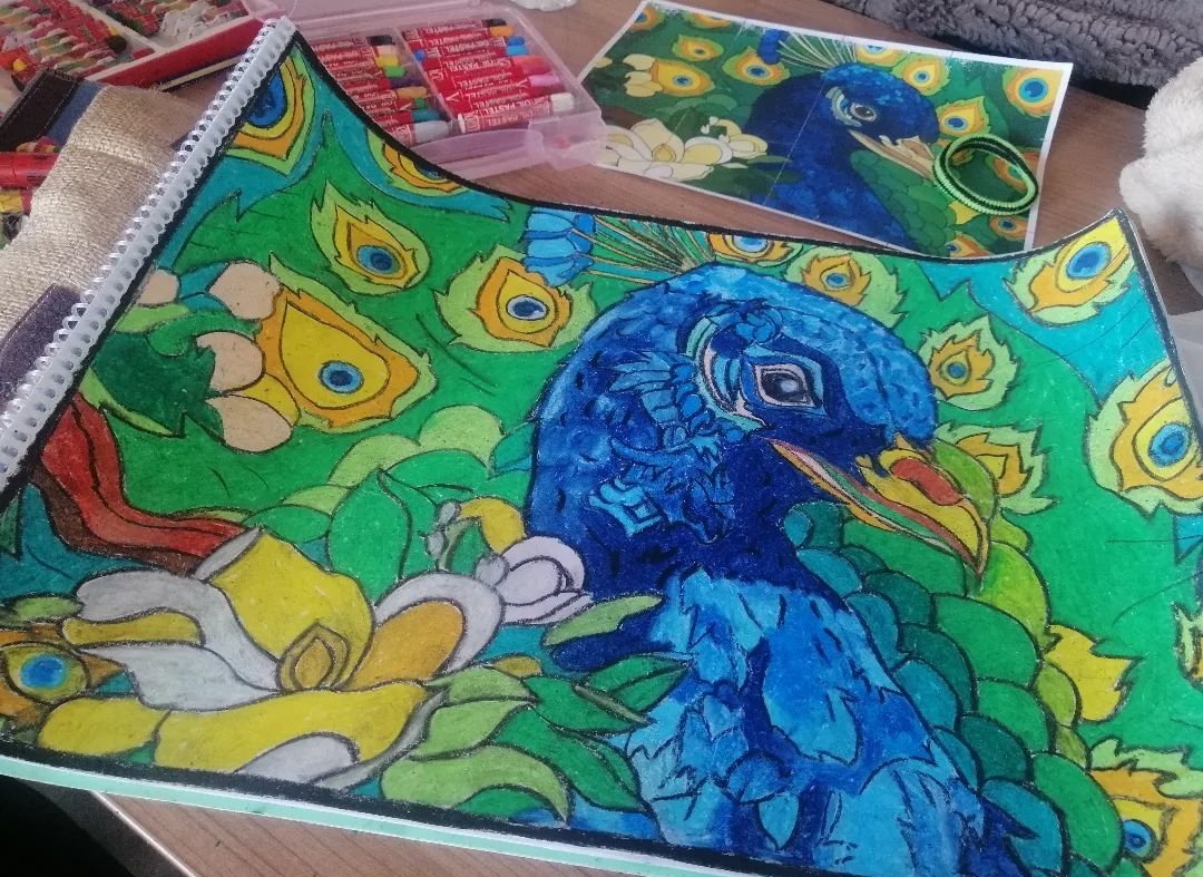 bg_ebru's tweet photo. Pastel çalışması... https://t.co/SAylprckBu