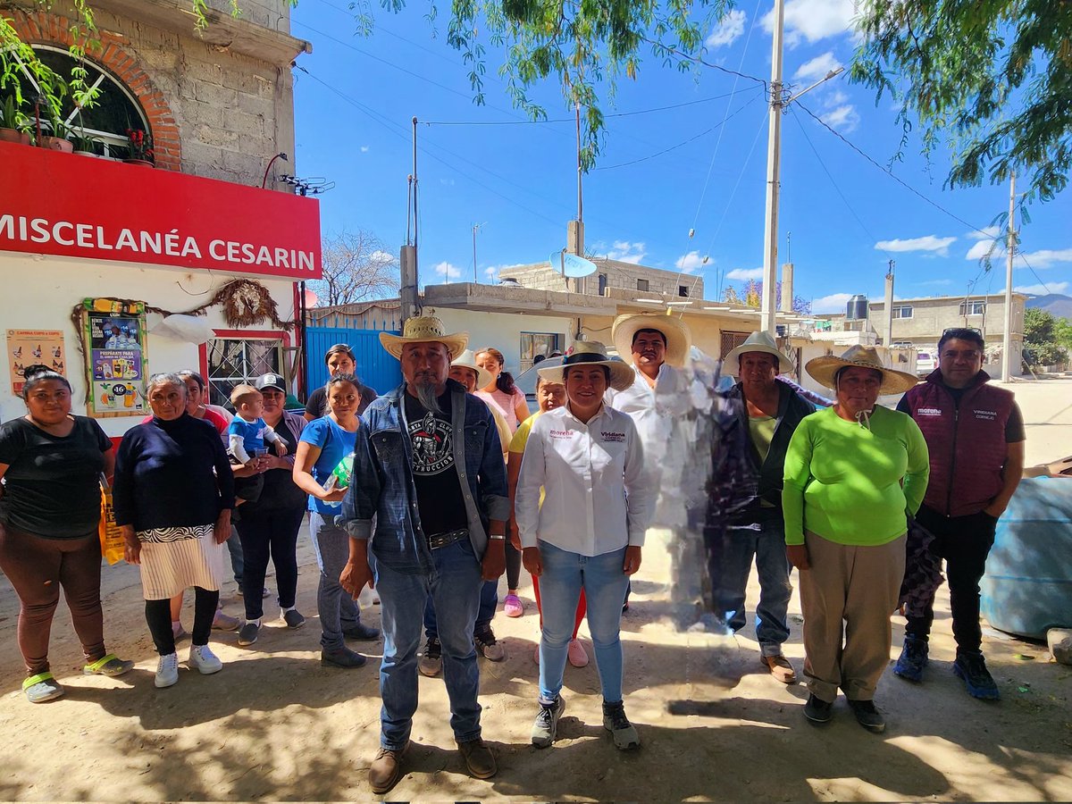 Todo el cariño, la alegría y el entusiasmo de las vecinas y vecinos de la Comunidad de General Pedro Anaya, del municipio de #Tepetitlán.

#VamosPorMásTransformación 
#ViridianaCornejo  
#ViriDiputada
#ViriVisionaria
#ViriEsLa4T
#DiputadaFederal