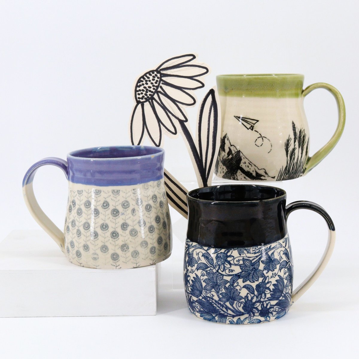 Jill Cameron @jillcameroncreative has many artistic passions, such as pottery, jewelry making, painting and photography! Pick up one of Jill's mugs this month and save $5! #IWD2024 #talent #artist #pottery #sale #handmade View the March Mug Sale here: artsandheritage.ca/collections/ma…