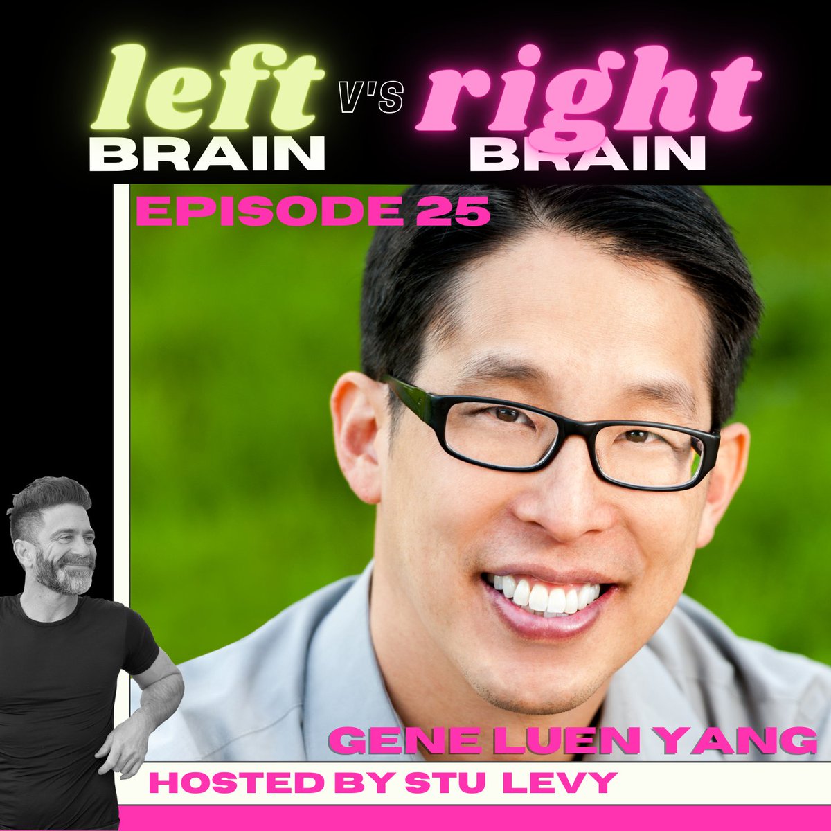 Stu Levy invited me onto his podcast Left Brain vs Right Brain! Listen now! open.spotify.com/episode/5ZwBpN…