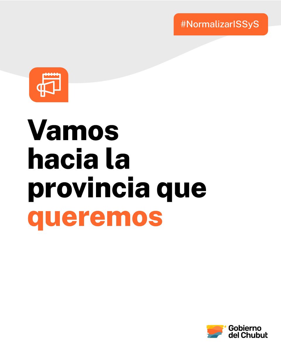 UN INSTITUTO PARA LOS CHUBUTENSES El Gobernador @NachoTorresCH anunció el llamado a elecciones y el reconocimiento de la deuda que tiene la institución con los jubilados. Estamos trabajando en la normalización del Instituto de Seguridad Social y Seguros. Queremos que ISSyS sea…