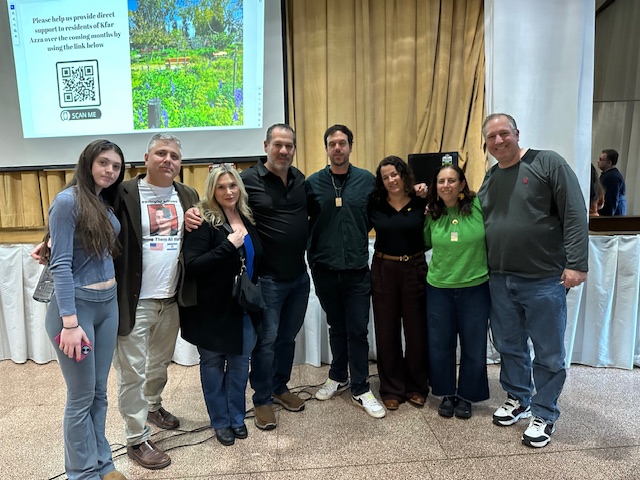 binikrauss's tweet photo. Tomer and Amit Ades of Kfar Aza completed a second whirlwind trip to NY this week, speaking to over 2000 students and adults about their experiences on October 7th, their work to strengthen their own family and the people around them, as they work to rebuild. Their strength, resilience, honesty, compassion, and ability to connect with people of all ages and backgrounds is remarkable and inspiring. Our entire community is grateful for this friendship and bond, and we hope to continue working together and learning from each other.

Thank you to the institutions and the law firms that hosted Amit and Tomer this week and helped to provide support to the families of Kfar Aza: Yeshivah of Flatbush, The Frisch School, The Jewish Center, Temple Am Echad, Hebrew Institute of White Plains, Kirkland and Ellis, Fried Frank, Goodwin Procter, Columbia/Barnard Hillel and Israel Bonds, Morristown, New Jersey.