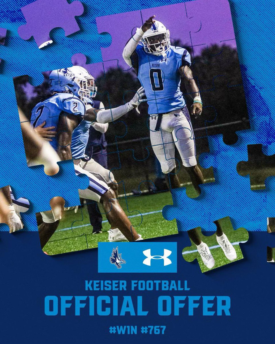 Blessed to receive an offer from NAIA national champions keiser university @FBCoach_Rahn @CoachTCip @CoachAwoods64