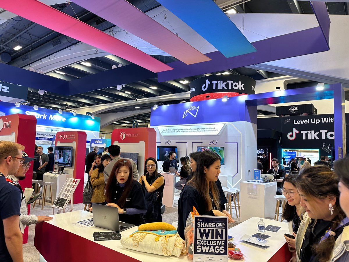 S1yce's tweet photo. Here at the @TencentGames booth! #GDC24 https://t.co/dWjR2djPNQ