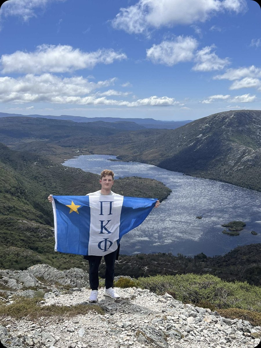 #FlagFriday ⚔️

Christopher Jurczak, Epsilon Beta (Grand Valley State), captured these great shots in New Zealand and Tasmania during his fall 2023 study abroad semester in Australia. Be sure to share your photos with us using the link below!

ow.ly/CJRT50QQzoO