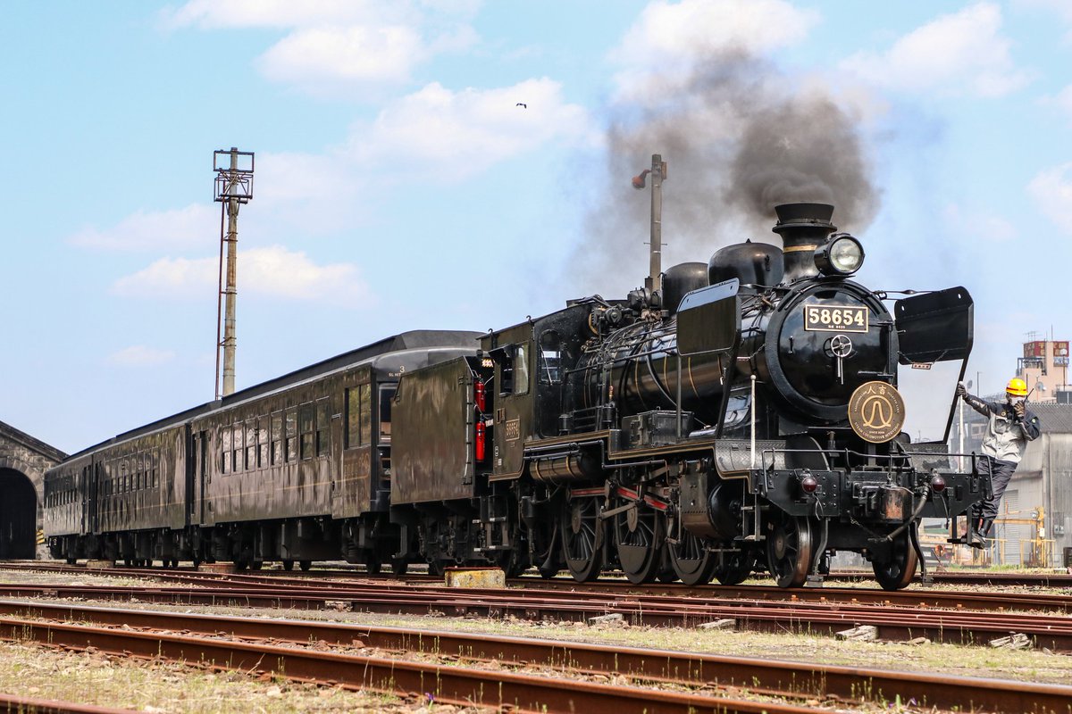 九州旅客鉄道株式会社 《58654》 8620型蒸気機関車。現SL人吉。 大正11