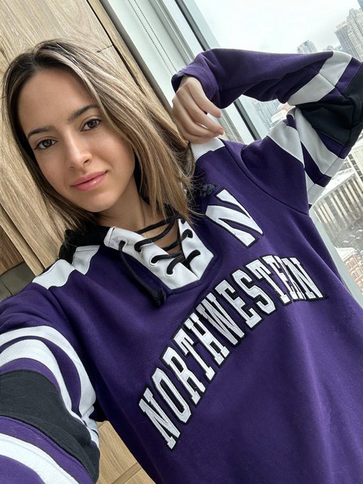 Go cats 😼💜🤍 https://t.co/P7MEke89uu