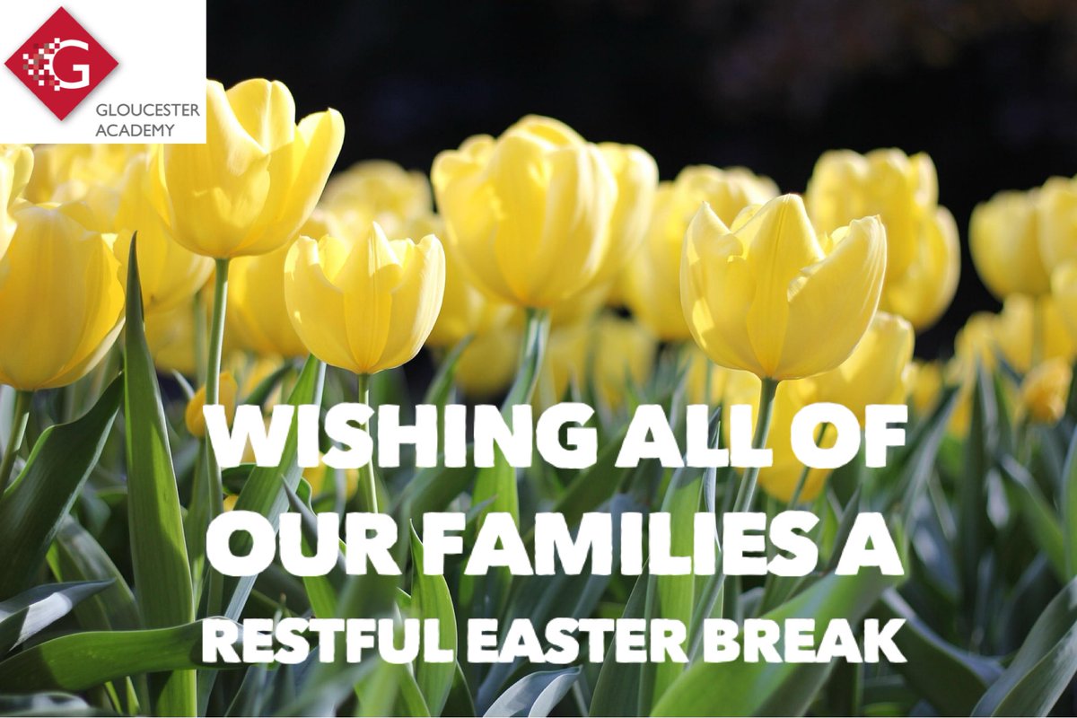 Wishing all of our families a restful Easter break! We also cannot wait to see our Year 11s at Easter School over the next two weeks for quiet independent revision or guided sessions! #ambition @GreenshawTrust