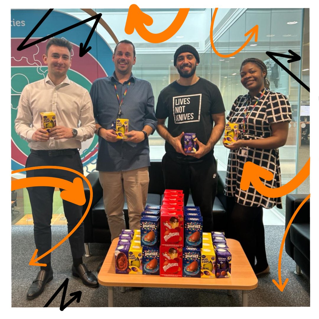 This week, we collected over a hundred Easter eggs, kindly donated by our incredible family at the @PPF for all the young individuals participating in our programmes. We are truly fortunate to have such exceptional partners in the community.