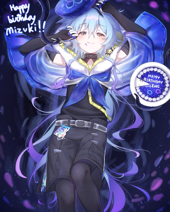 HAPPY BIRTHDAY MIZUKI#Arknights #アークナイツ #明日方舟 