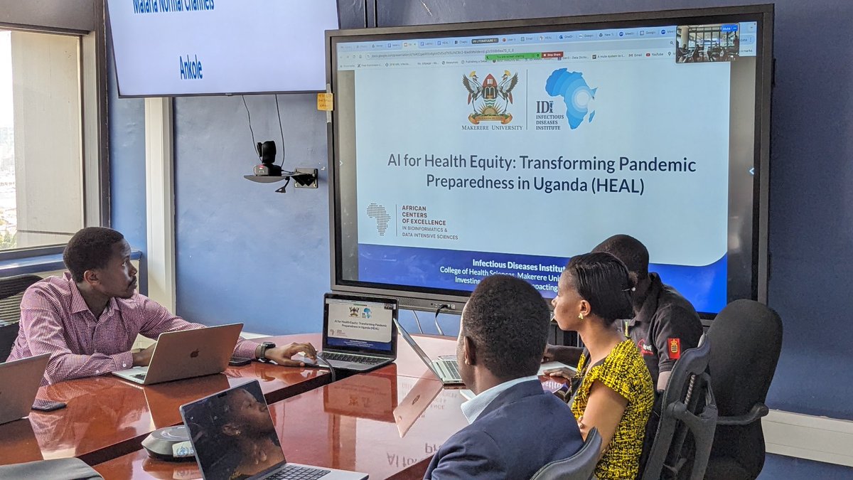 Excited to engage with the Uganda Ministry of Health Emergency Operations Center (EOC) to explore potential opportunities for integrating LLM solutions into the country's disease surveillance efforts <a href="/MinofHealthUG/">Ministry of Health- Uganda</a> @NIAIDBioIT <a href="/DSI_Africa/">DS-I Africa</a> <a href="/gatesfoundation/">Gates Foundation</a> <a href="/IGHSatUCSF/">UCSF Global Health</a>