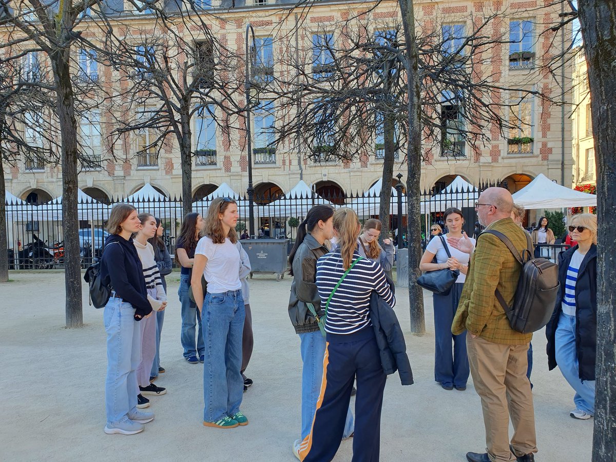 Paris in the springtime! What a wonderful way to start our trip!  <a href="/SHSKSchool/">St Helen and St Katharine</a> @SHSKHead