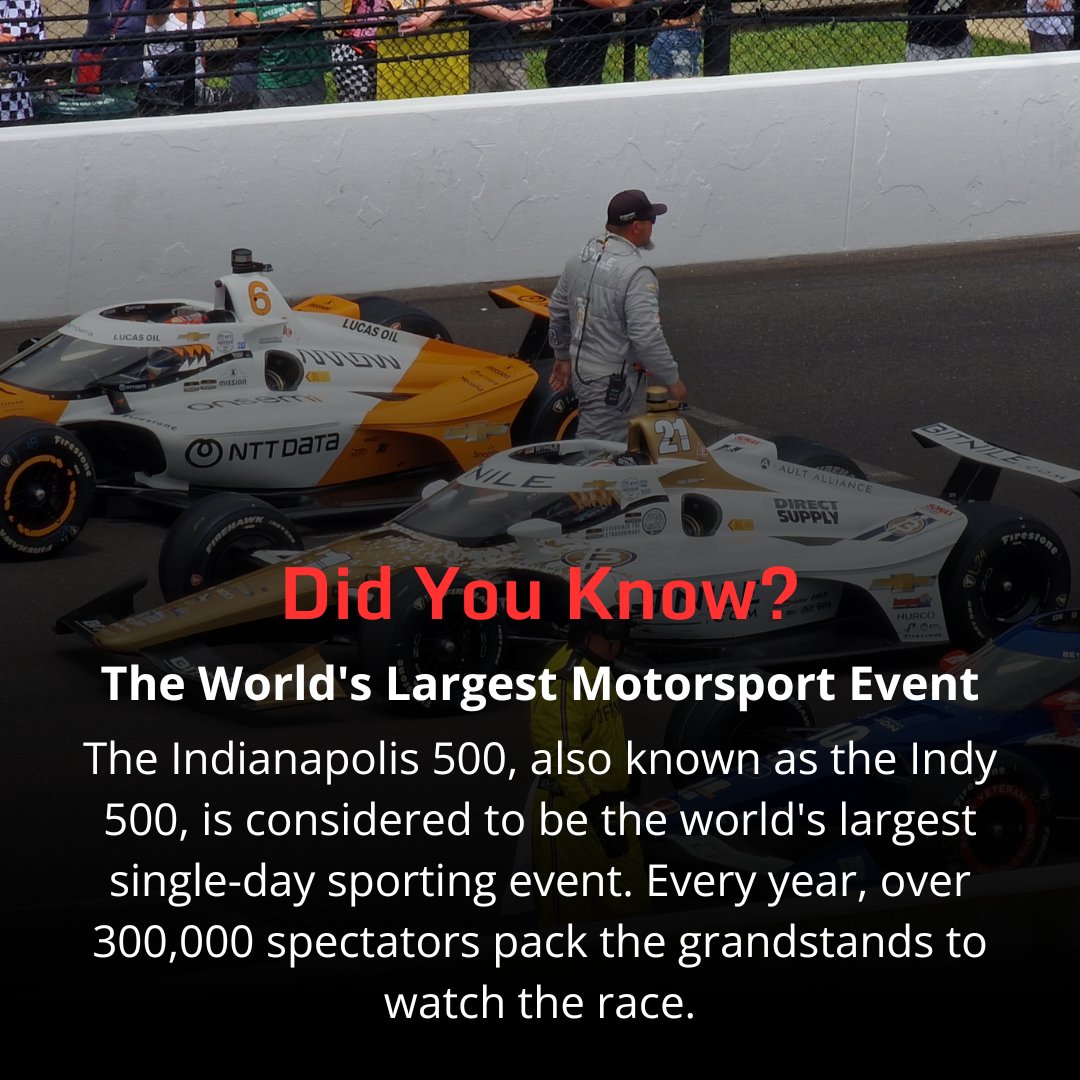 The Indianapolis Motor Speedway is known as ‘The Racing Capital of the World’. Our clients visit the race year after year and it ‘should be on every racing fan's to-do list’
#indy #indy500 #racingcapital #indianapolis #motorspeedway #grandstand #motorsports #grandstandmotorsports