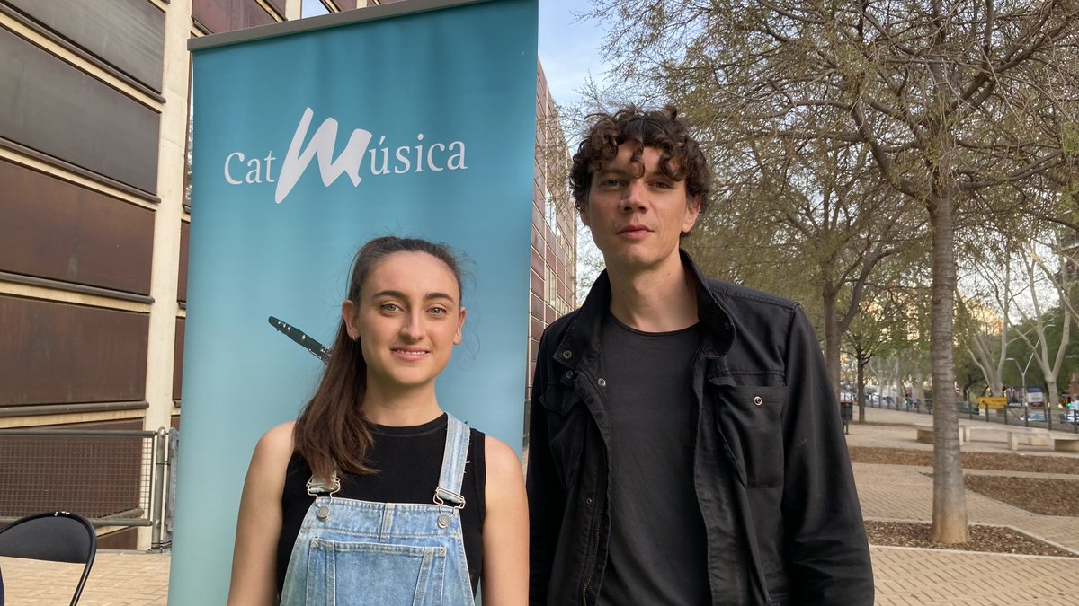 🔴 #ENDIRECTE I ara continuem entrevistant @fratrist i Alba Careta (@microscopi_ ) que són dos dels músics que actuen dins dels concerts programats per celebrar els 25 anys de L'@auditoribcn