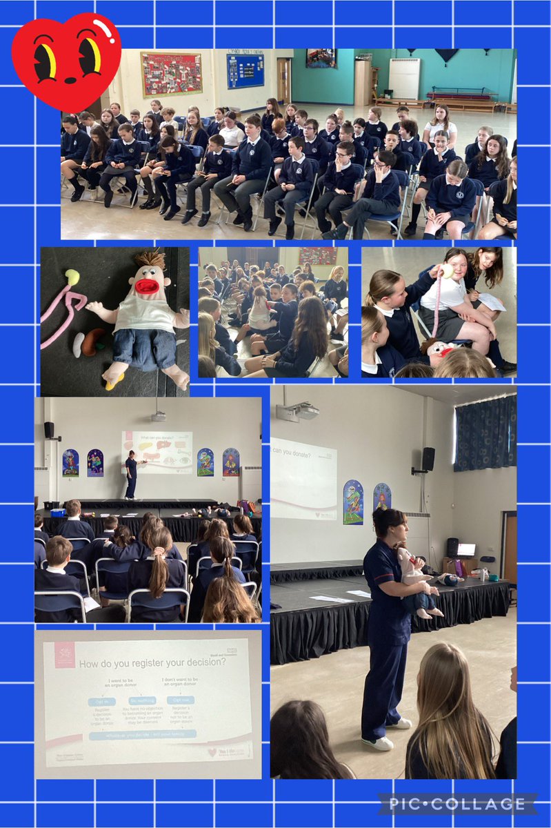 Bl 6: Diolch yn fawr iawn i Nyrs Moss & Nyrs Angharad am ddod i siarad gyda ni am drawsblannu organau. A very big thank you to Nurse Moss and Nurse Angharad for coming to speak to us about organ donation. @SouthWalesODST