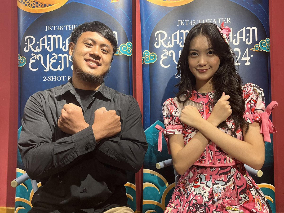 aryyy_fajar's tweet photo. Makasih yak Greesella Sophina Adhalia Lutuna buat hari ini, semoga puasanya dilancarin ya icelll 🙏☺️😁 @Greesel_JKT48 #eliteroom https://t.co/zQarfNy2nA