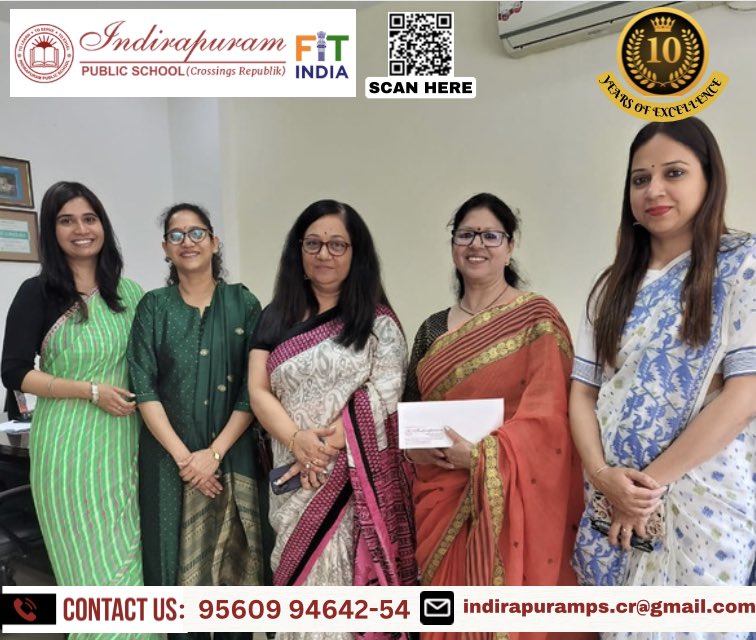 Indirapuram Public School, Crossings Republik tweet media