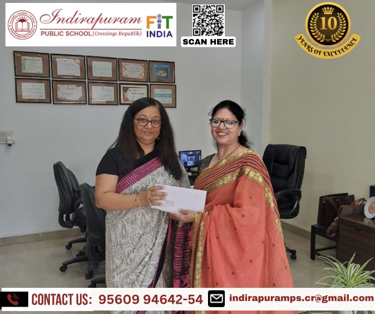 Indirapuram Public School, Crossings Republik tweet media