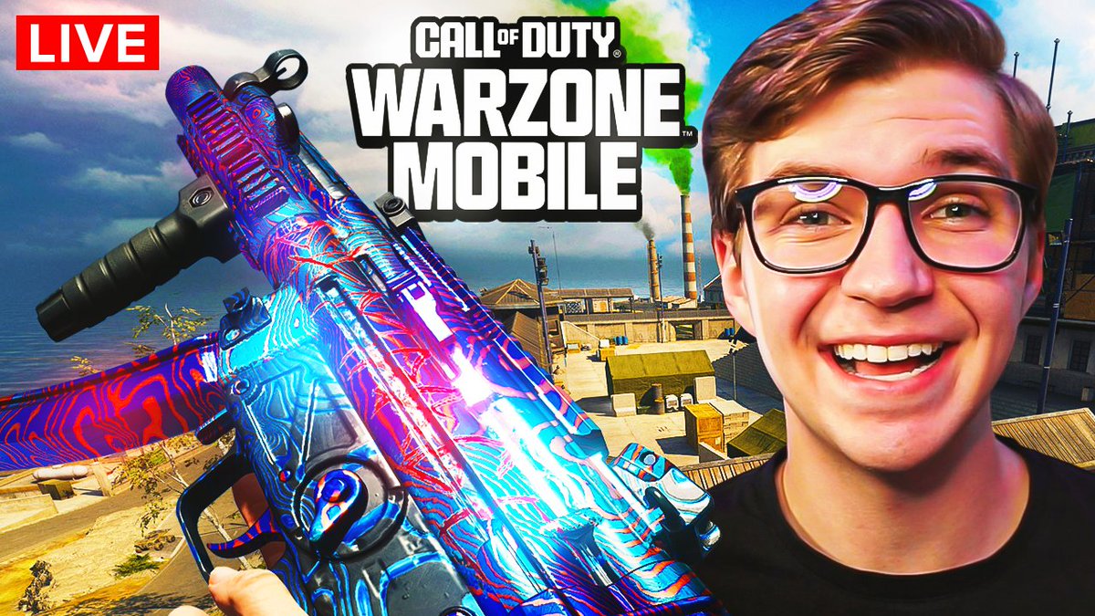 We are back in action for the 2nd day of the @WarzoneMobile Streamathon! Come stop by for some W's and a chance to get some free in-game items! youtube.com/live/XrHi3twWG… #WarzoneMobile #WarzoneMobile_partner #ad