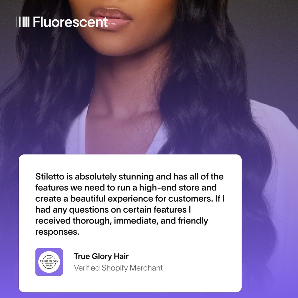 💫 <a href="/TrueGloryHair/">True Glory Hair</a>  review speaks volumes!

👠 Consistently ranking among the top themes on Shopify, our Stiletto theme is a trusted favourite for good reason. Infinitely flexible and packed with powerful features, it’s the perfect tool to elevate your brand online.

🚀 Discover
