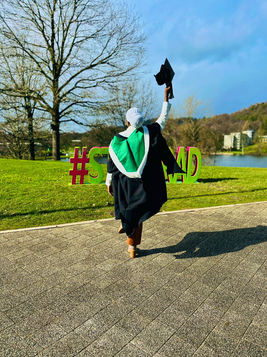 Alhamdulilai… God did!
MSc Human Rights and Diplomacy 
#stirgrad
#classof2024
#masters