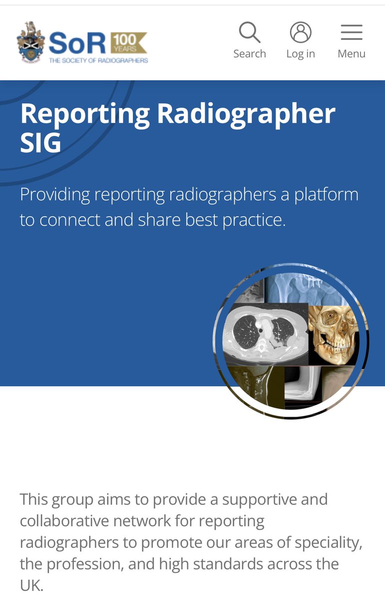 EXCITING NEWS: Our Reporting Radiographer special interest group is now registered with @SCoRMembers & we are open to reporting radiographer/ trainee rep rads from across the UK! Next meeting 26th June! Come join the fun 💀😊@Selinawatson27 Details here: sor.org/about/get-invo…