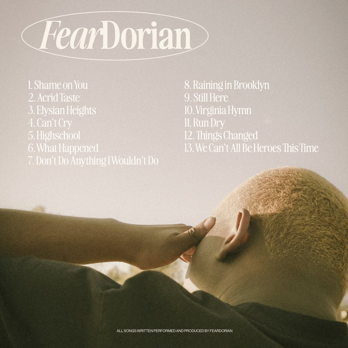 my debut album - feardorian , will be out march 29th , presave now vyd.co/Feardorian