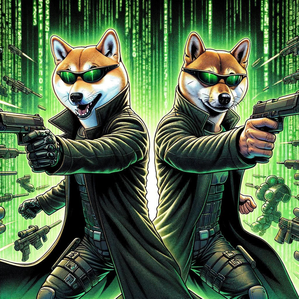 A Dog In The Matrix 💊 tweet media