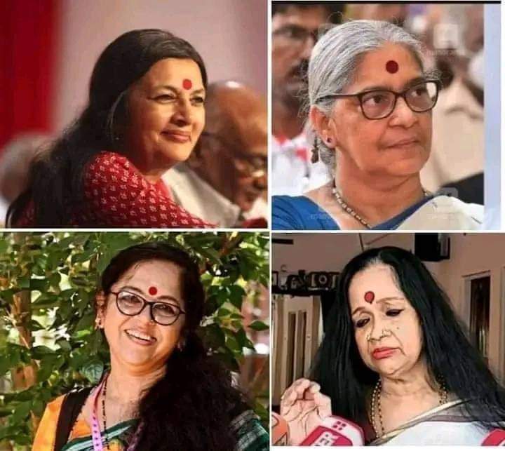 PoliticalMallu's tweet photo. ഒരമ്മ പെറ്റ അന്തം കമ്മിണി അളിയത്തിമാർ! https://t.co/jOcINRVCAy