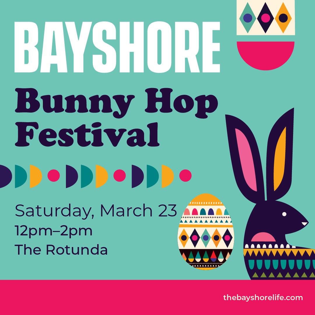 Strike a pose with the Easter Bunny and festive characters from Fairytale Birthday Company. Get ready for a whimsical experience with balloon twisters, face painters, and giveaways.

#thebayshorelife
@thebayshorelife