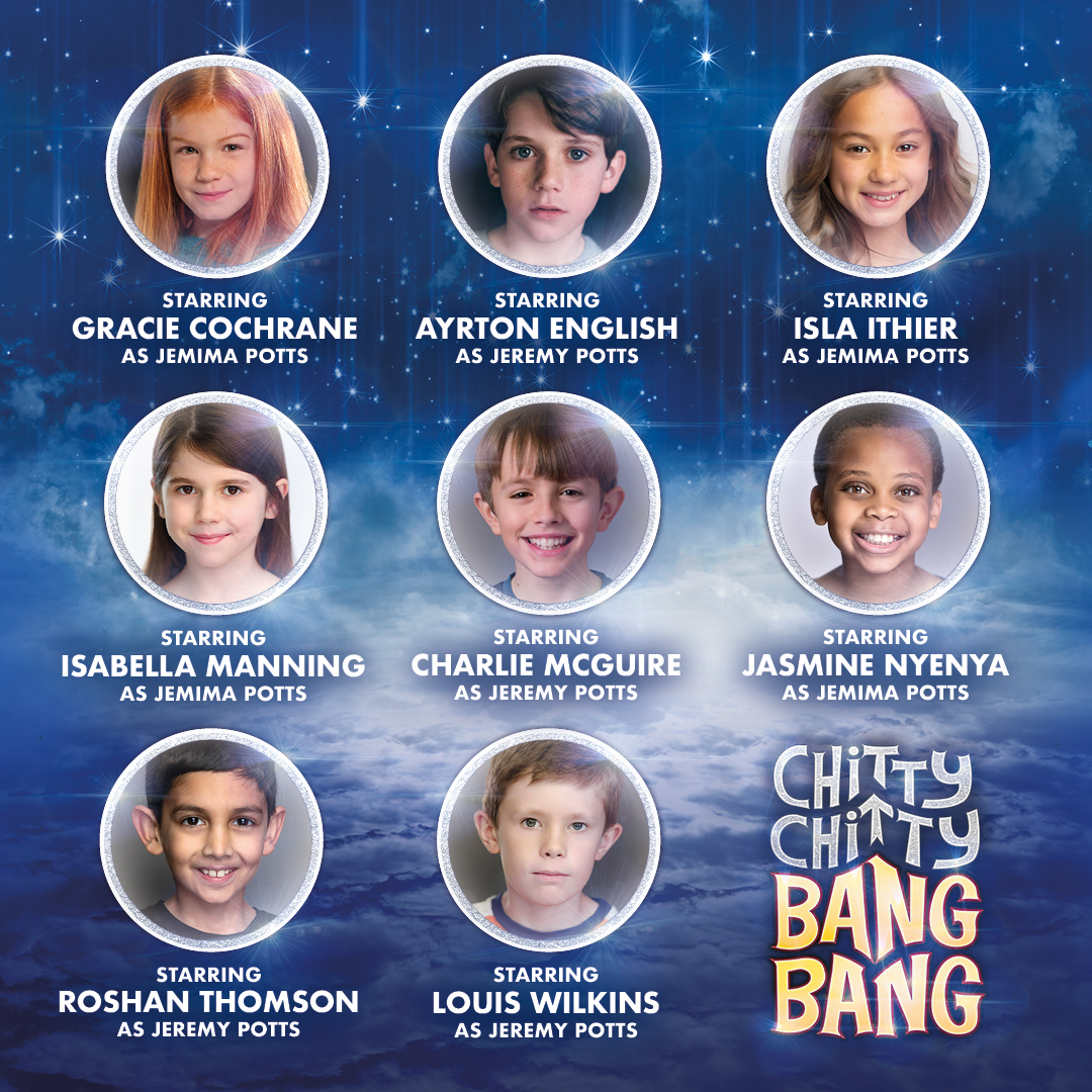 Introducing the fantsamagorical cast of Chitty Chitty Bang Bang! 🍭🎶 Flying into the Princess Theatre, Torquay this August! 🎟️ atgtix.co/3VtN6gY