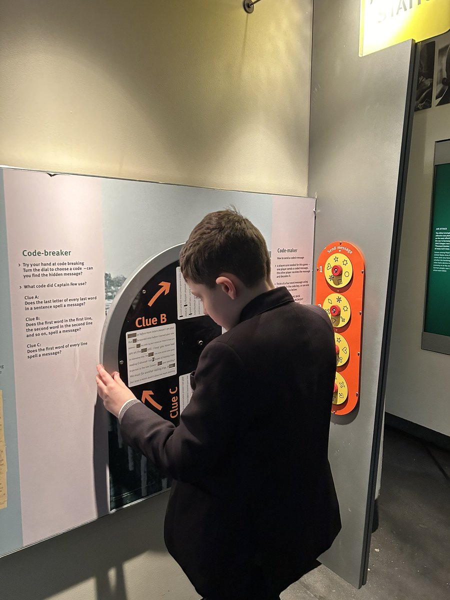 jenken88's tweet photo. This week as part of our Y8 @NewmanRCEnglish curriculum we ventured out of the classroom to @IWMNorth to find out more about the impact of conflict. We had an amazing trip out and the students were fascinated and the staff were fantastic! #curriculumcontext #conflictanthology https://t.co/iCpVL5ESas