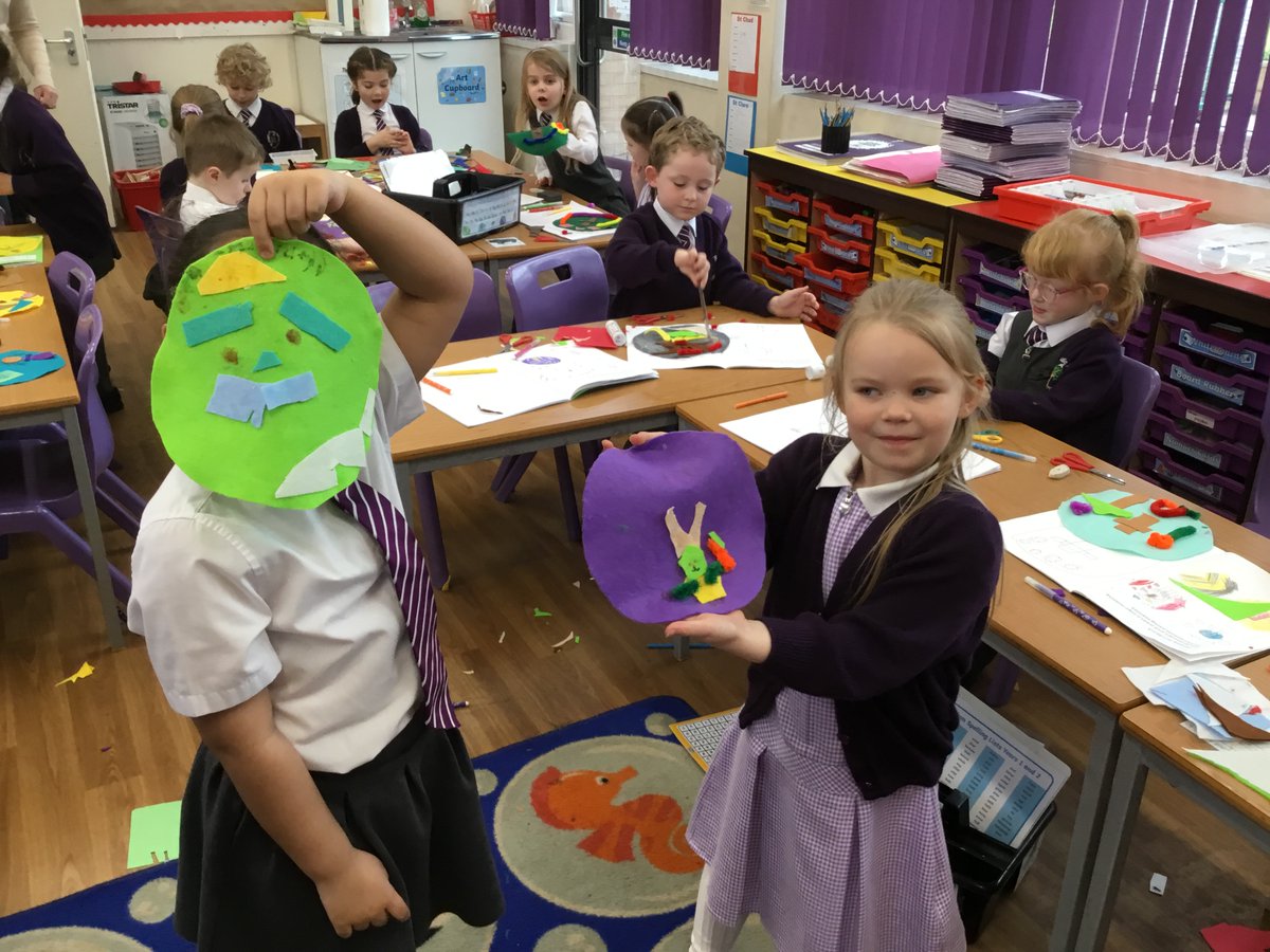 More pictures of our Year 1 designers and textile artists!