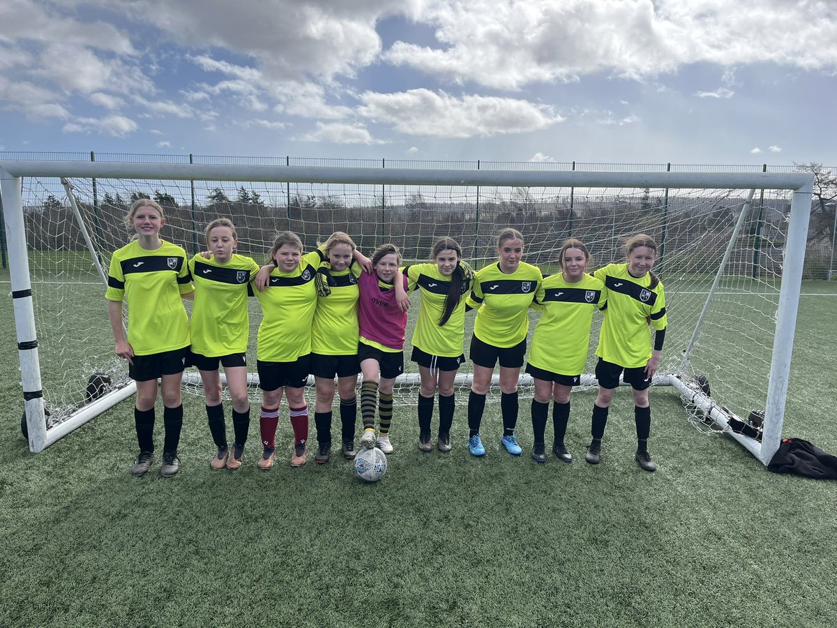 MissIvattPE's tweet photo. Well done to our S1 girls today who won all their games at the Angus girls football tournament 🏆🌟

@ArbroathAcadPE @ArbroathAcad https://t.co/WfHRpynkqd