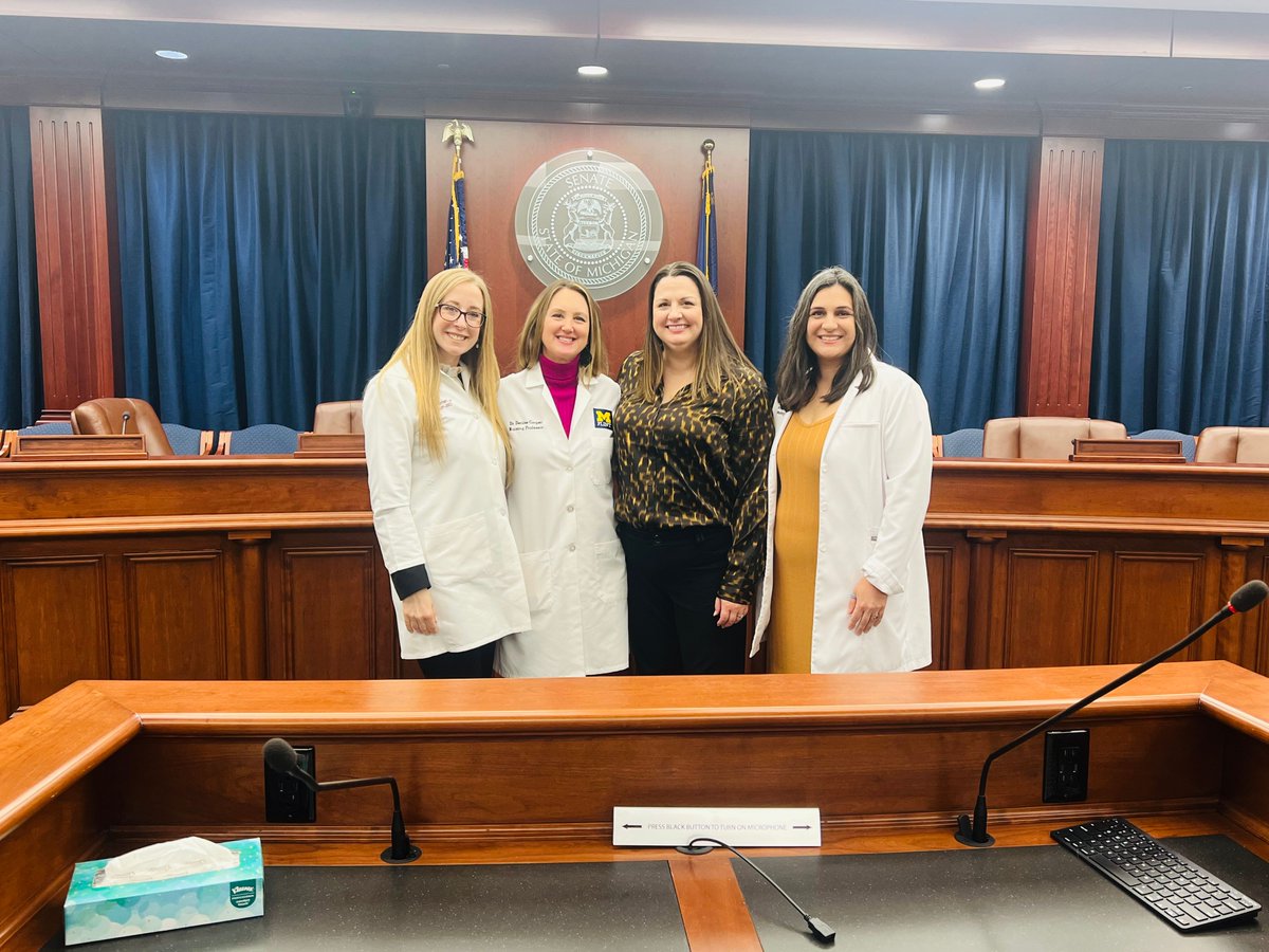 On Wednesday, we had the opportunity to witness legislative progress in action at the Senate Hearing for SB 279 in Lansing. As a School passionate about patient care and healthcare accessibility, this moment was monumental!

#UMFlintNursingAdvocates #UMFlintNursing #NursingFuture