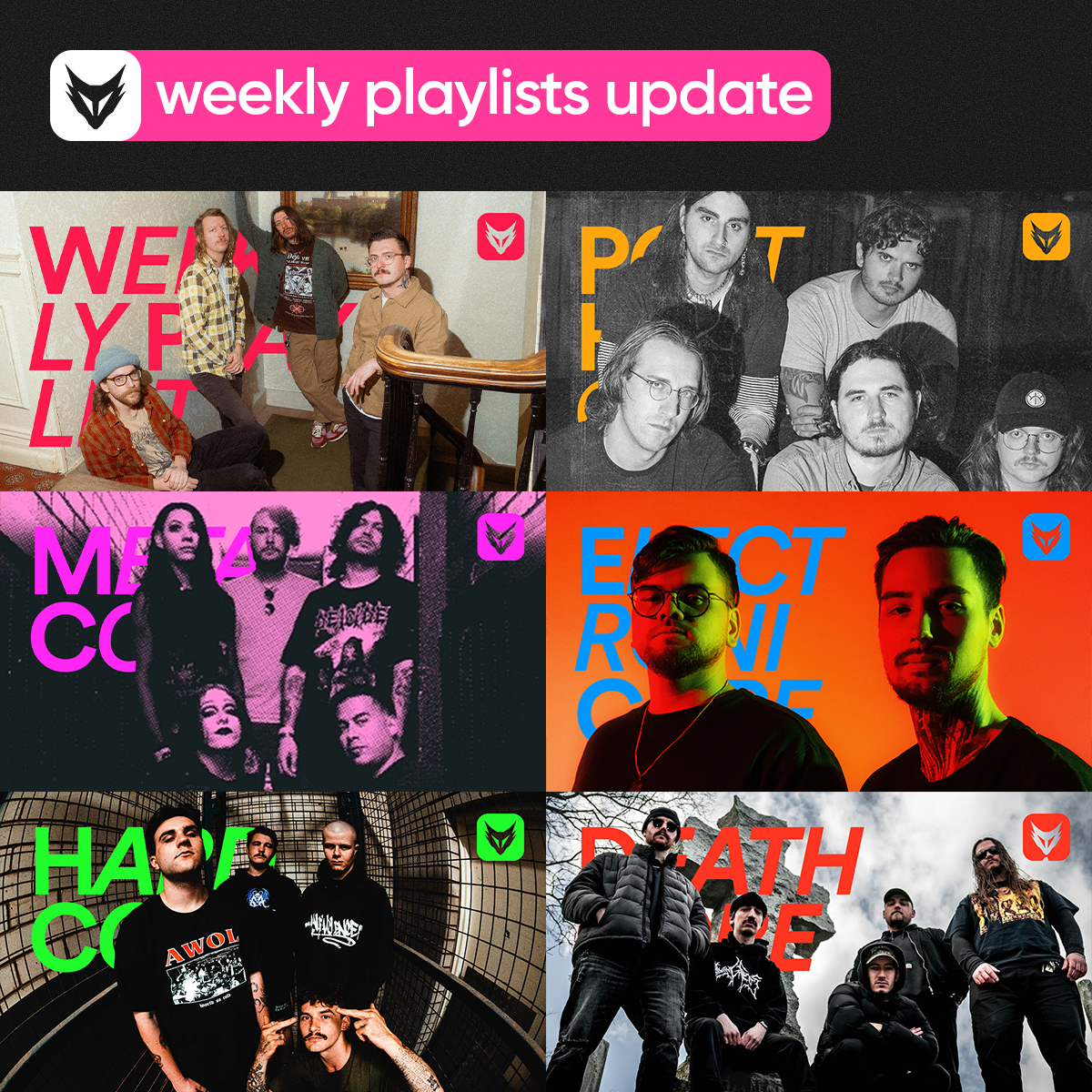 FOXCOREisdead's tweet photo. // Friday playlists update!

https://t.co/KHll3Rjn9c

weekly: @greyhavenband
phc: #Smelter
mc: @laceratedca
ec: #ROYALS &amp; #BLACKSCUM
hc: #Splinter
dc: @BloodTitheMA https://t.co/EJlrMesBdU