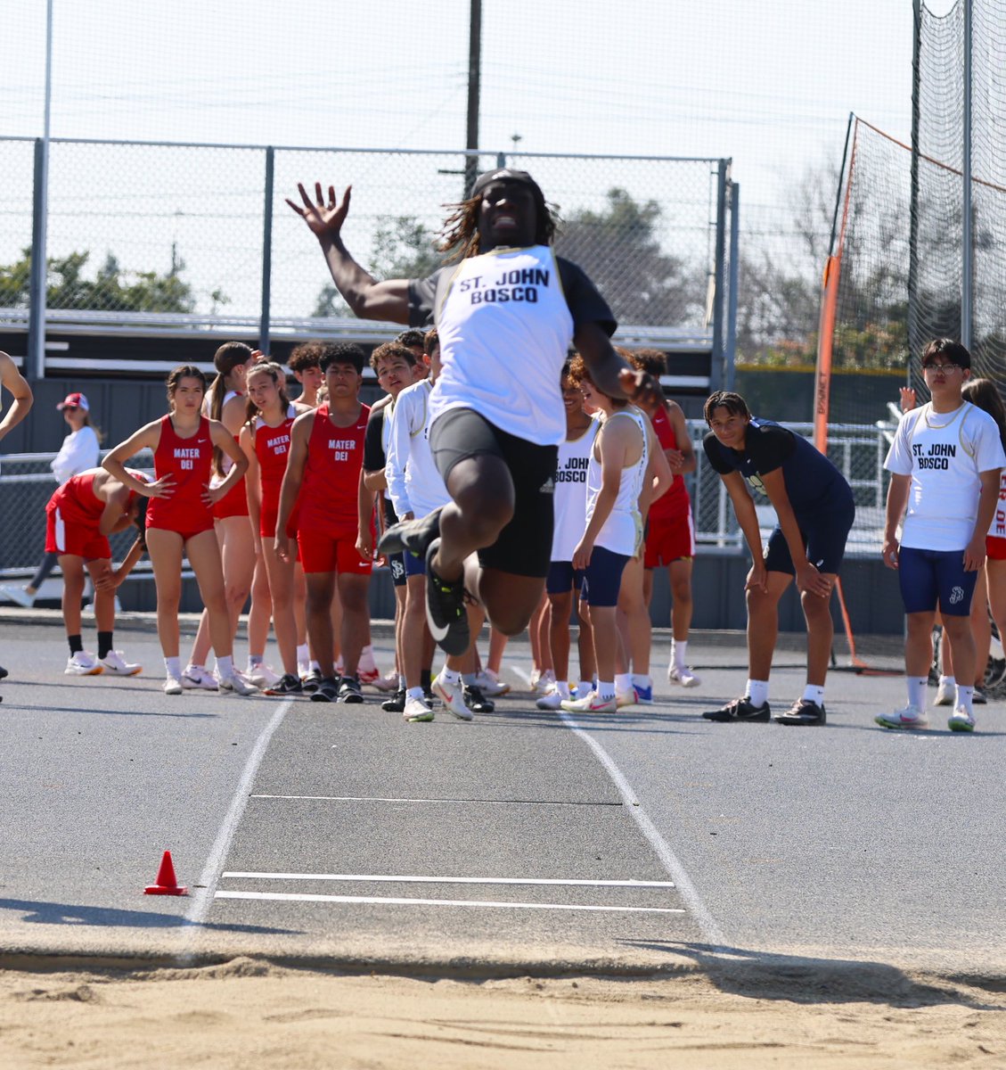 Just want to play in the sand. #iamD3 @boscofootball #BoscoTrack